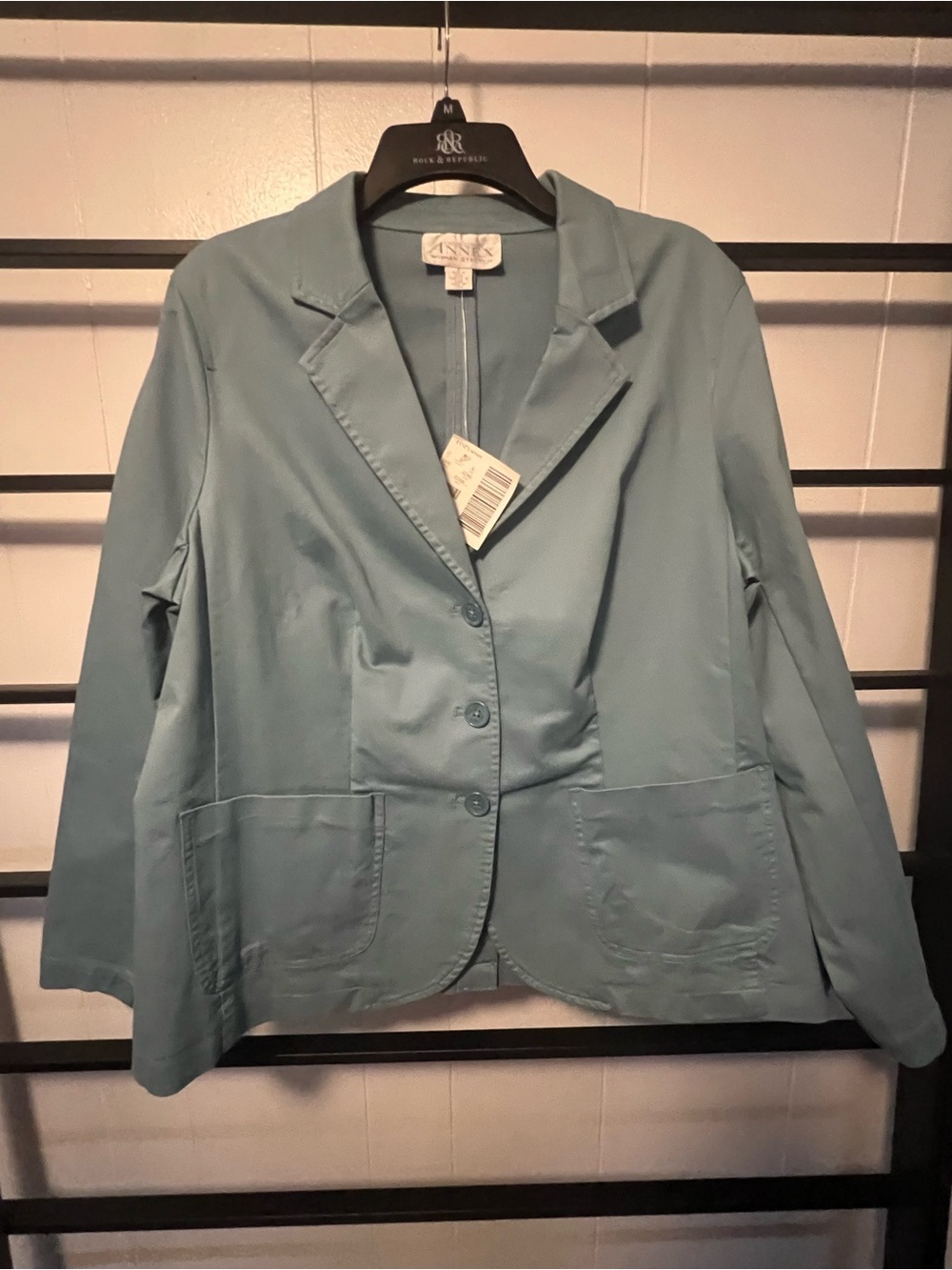 NWT Women's Size 4, CASUAL CORNER ANNEX, 90's, 3 Button, Blazer, E